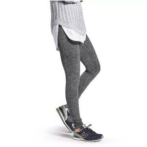 Athleta‎ Herringbone Metro High Waisted Leggings Stretch Gray Back Pockets XS